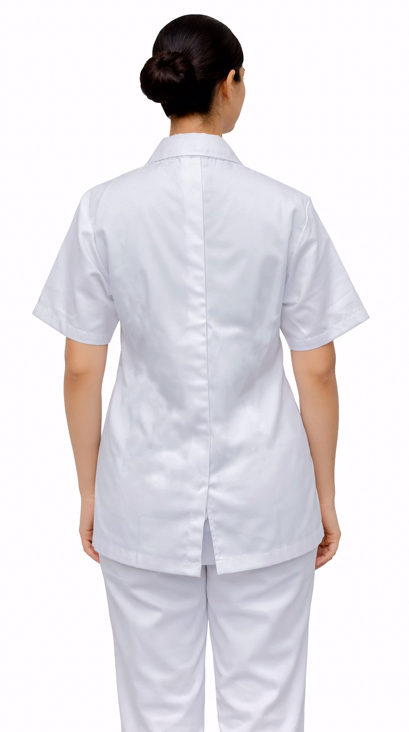 RAW CRAFT's Nursing/ Lab Apron for Women | Pure Cotton image 4