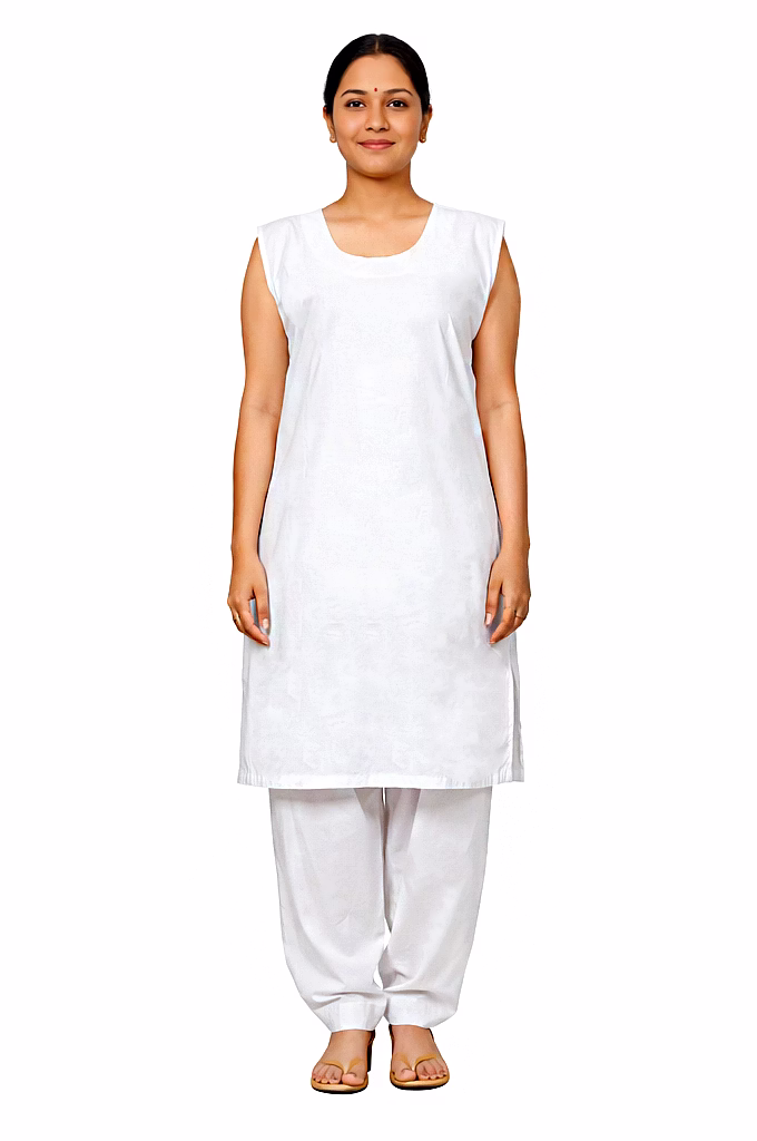 raw craft's hospital nursing dress| cotton blend| salwar kamiz for women