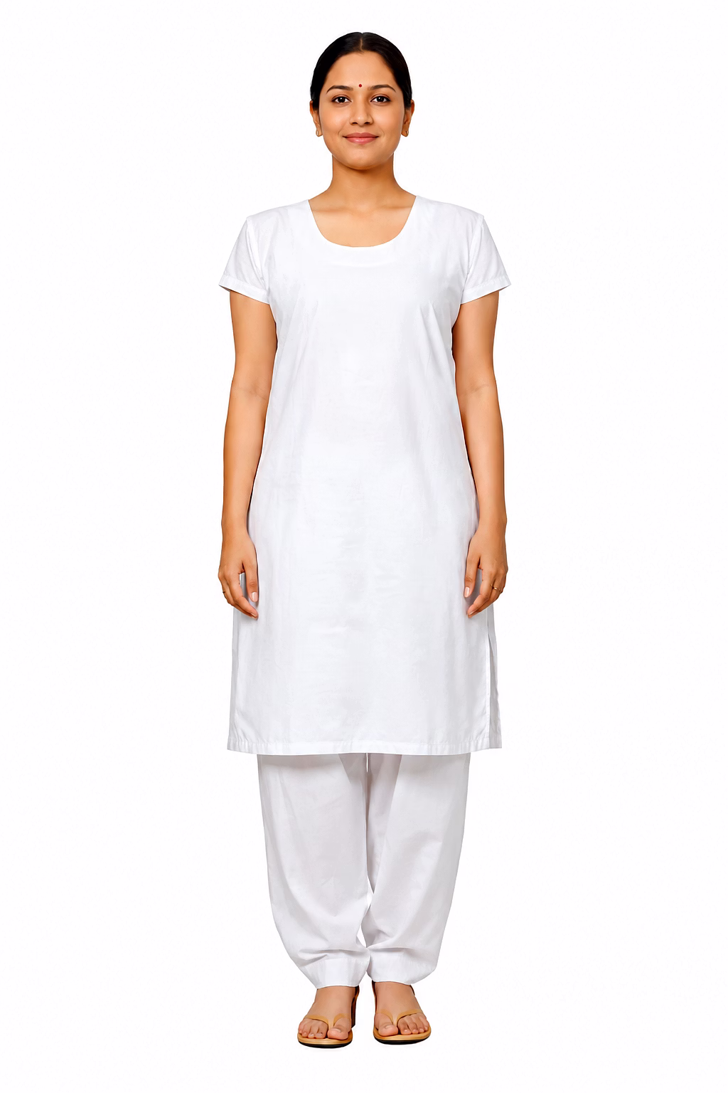 raw craft's hospital nursing dress| cotton blend| salwar kamiz for women