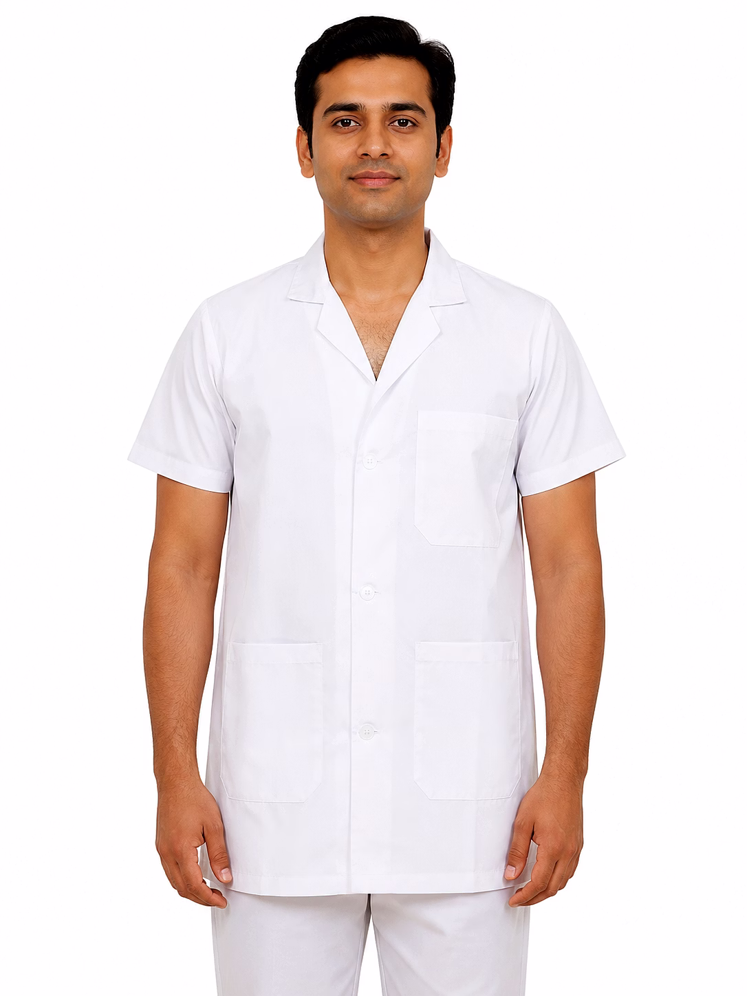 Raw Craft's Hospital Nursing/ Lab Apron for Men | Blended Cotton image 4