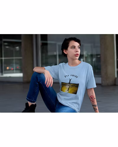 Fly High Shrivardhan Unisex Oversized T-shirt-2