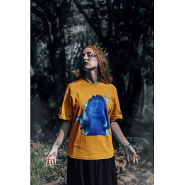 adiyogi butterfly unisex oversized t-shirt