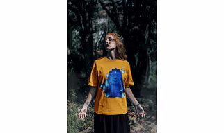 Adiyogi Butterfly Unisex Oversized T-shirt