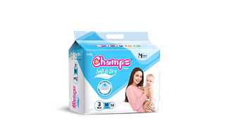 CHAMPS SOFT & DRY BABY PANT DIAPERS