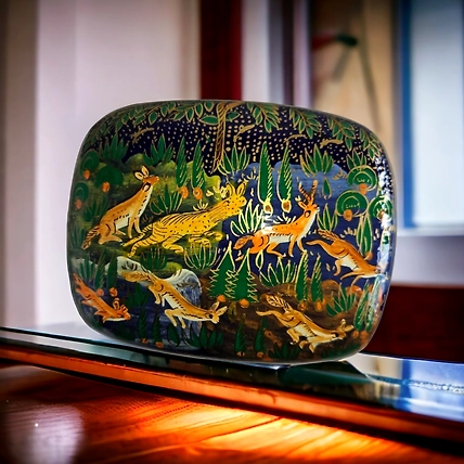 Kashmiri Paper Mache Boxes-12468996