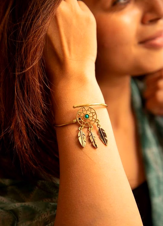Beautifully Crafted Dream Catcher Bracelet image 1