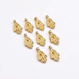 hamsa brass charms tribal brass pendants diy charms charms for jewelry making direct manufacturer