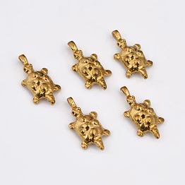 raw brass turtle charms, animal pendants, animal charms for jewelry makings