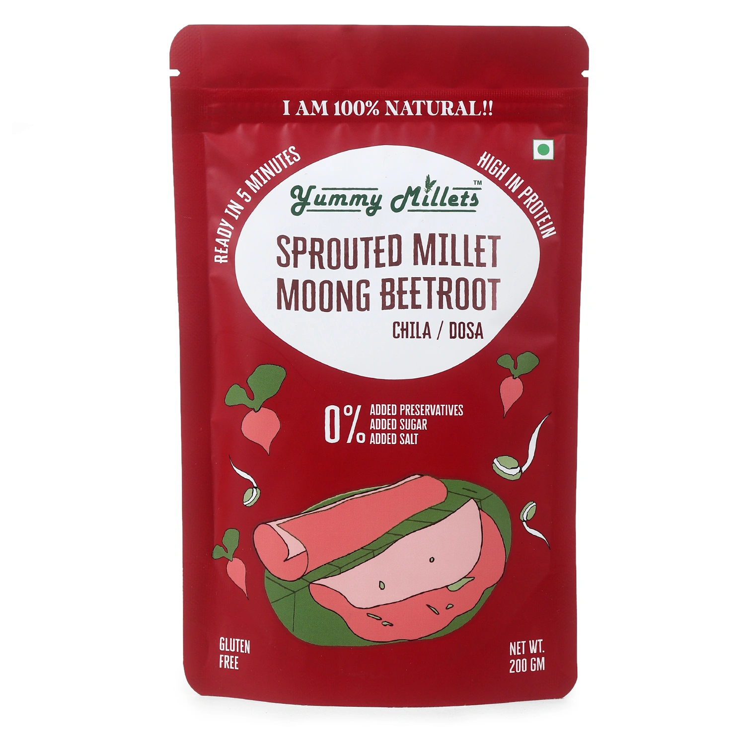 SPROUTED MILLET MOONG BEETROOT CHILA-12444766