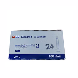 bd 2ml discardit syringe