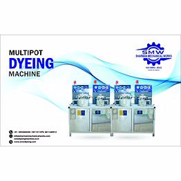 multi pot sample yarn dyeing machine