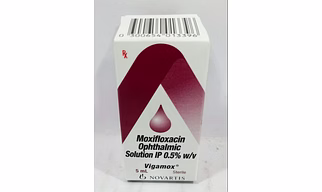VIGAMOX (Moxifloxacin Opthalmic Solution 0.5%) EYE DROP,5ML