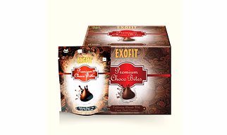EXOFIT Premium Choco Bites Bites  (12 x 0.08 Units)