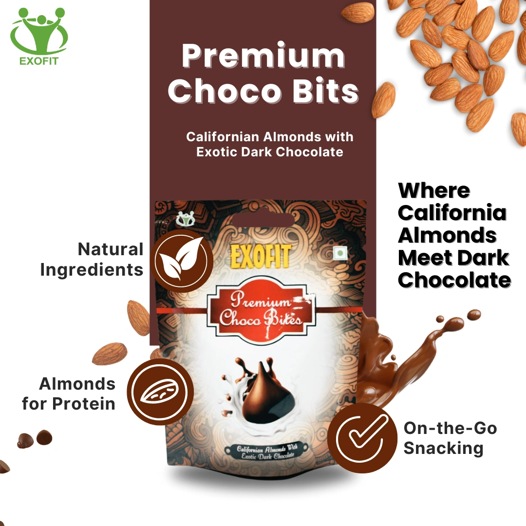 EXOFIT Premium Choco Bites Bites  (12 x 0.08 Units)-1