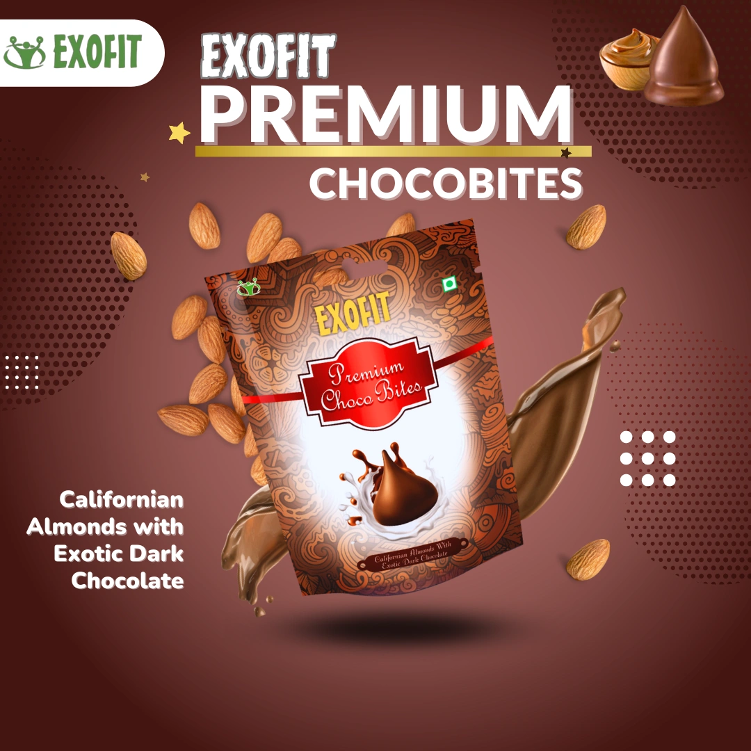 EXOFIT Premium Choco Bites Bites  (12 x 0.08 Units)-2