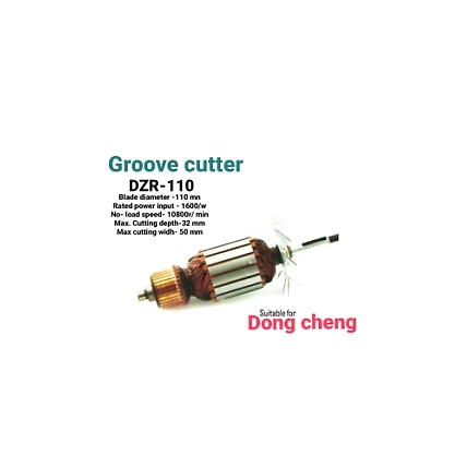 Armature DZR 110 Grove Cutter Original-2