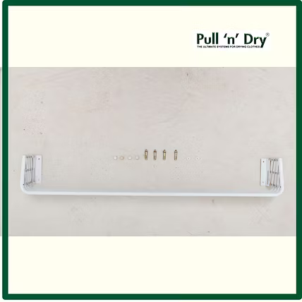 Wallmount Crisscross Cloth Dryer Stand (3ft)-3