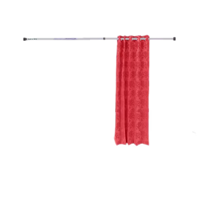 Adjustable Tension Curtain Rod - 2ft to 4ft - Aluminium-4