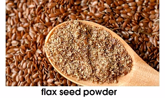 Flax seed powder
