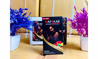 Raftaar Dotted with Extra Time Condom(Pack Of 10Piece)