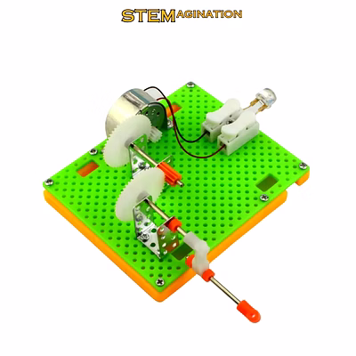 DIY Hand-cranked Dynamo Generator 1