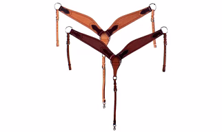 LEATHER BREASTCOLLAR