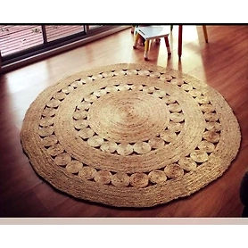 Sonia Collections Jute Rugs 3x3 feet