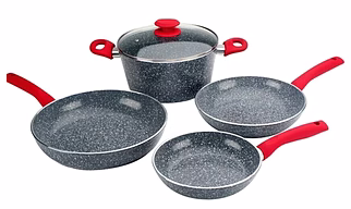 NON STICK CASSEROLE & FRY PANS