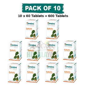 10 Bottles Set of Himalaya Herbal Guduchi Tablets Healthcare Medicine