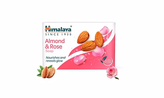 10 Pcs Set of Himalaya Pure Herbal Almond And Rose 75 gm Soap