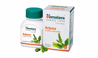10 Bottles Set of Himalaya Herbal Arjuna Tablets From India