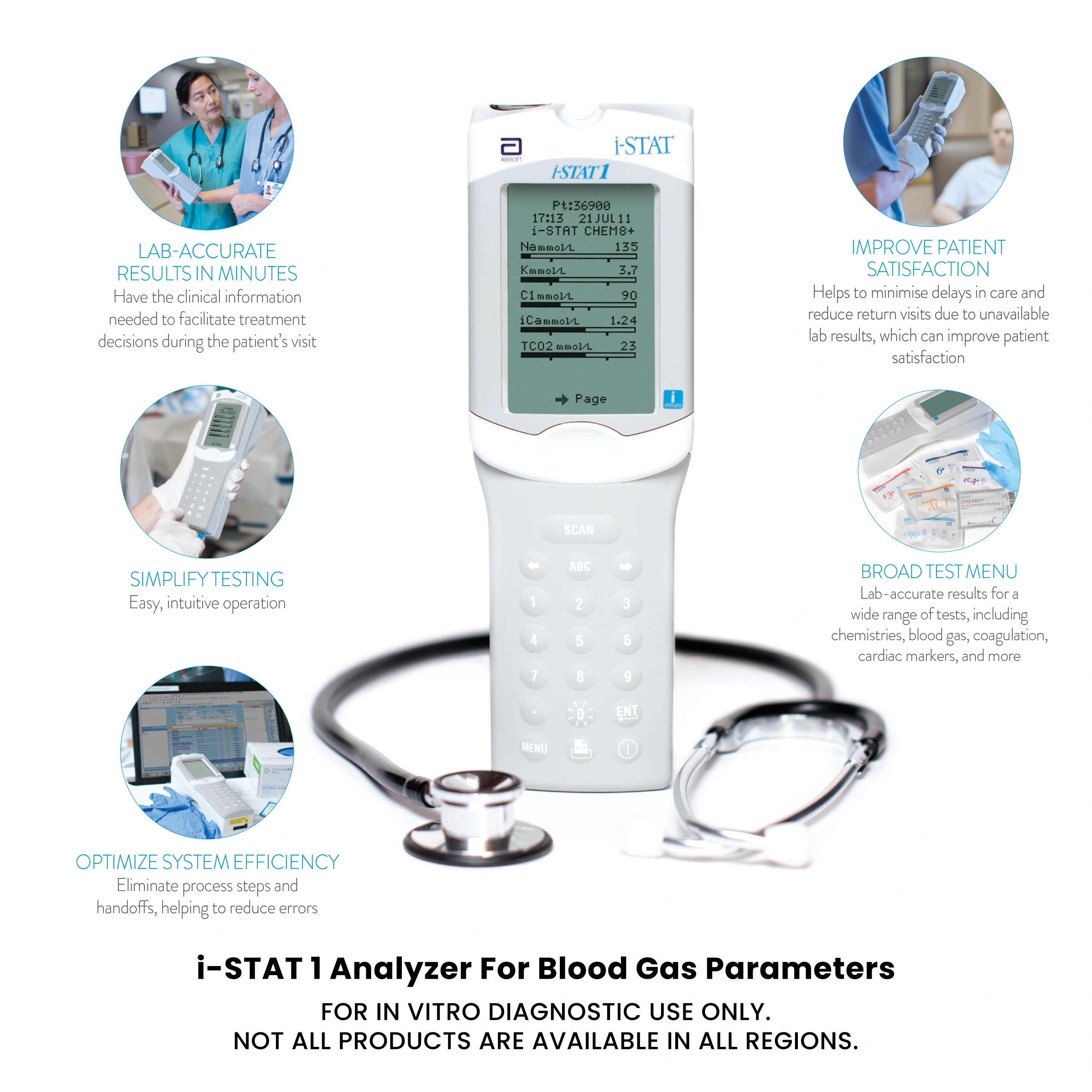 Abbott | I-STAT Blood Gas Parameters Analyzer-1