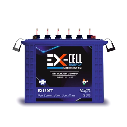 EXCEL LEAD ACID TUBULAR BATTERY-12708183