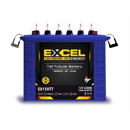 EXCEL LEAD ACID TUBULAR BATTERY-1