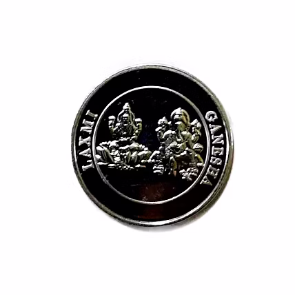 Laxmi Ganesh Silver Coin-4