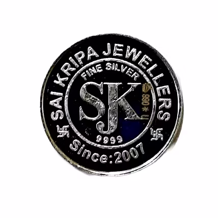 Laxmi Ganesh Silver Coin-5