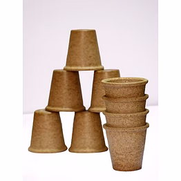 matigo bio-degradable tea cups