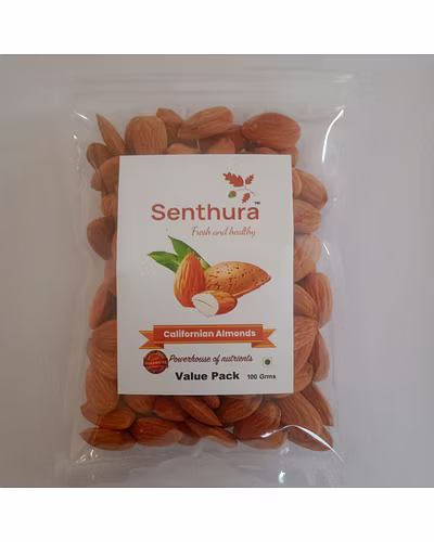 Californian Almonds - 100gm Retail pack-12701549