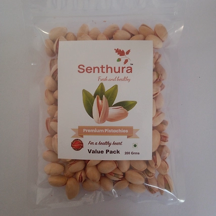Premium pistachios - 200gm Retail pack-12701729