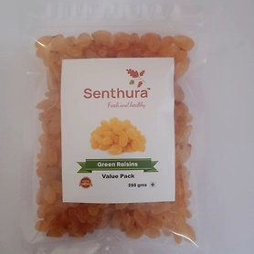 Green Raisins - 250gm Retail Pack