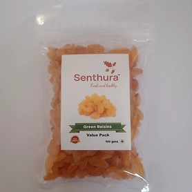 Green Raisins - 100gm Retail Pack