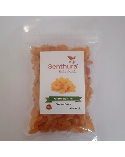 Green Raisins - 100gm Retail Pack-12701745
