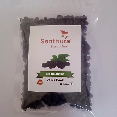 Black Raisins - 250gm Retail Pack