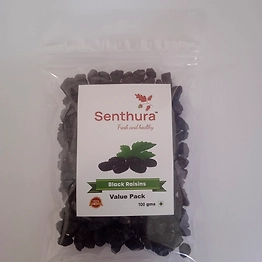 Black Raisins - 100gm Retail Pack