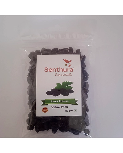 Black Raisins - 100gm Retail Pack-12701789