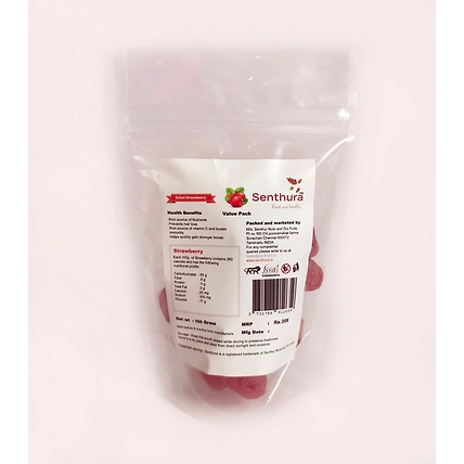 Dried Strawberry - 100gm Retail Pack-1
