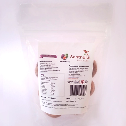 Dried Fig - 100gm Retail Pack-1