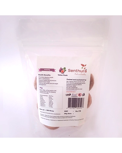 Dried Fig - 100gm Retail Pack-1