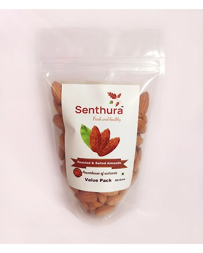 Roasted Almond - 100gm Retail Pack-12702317