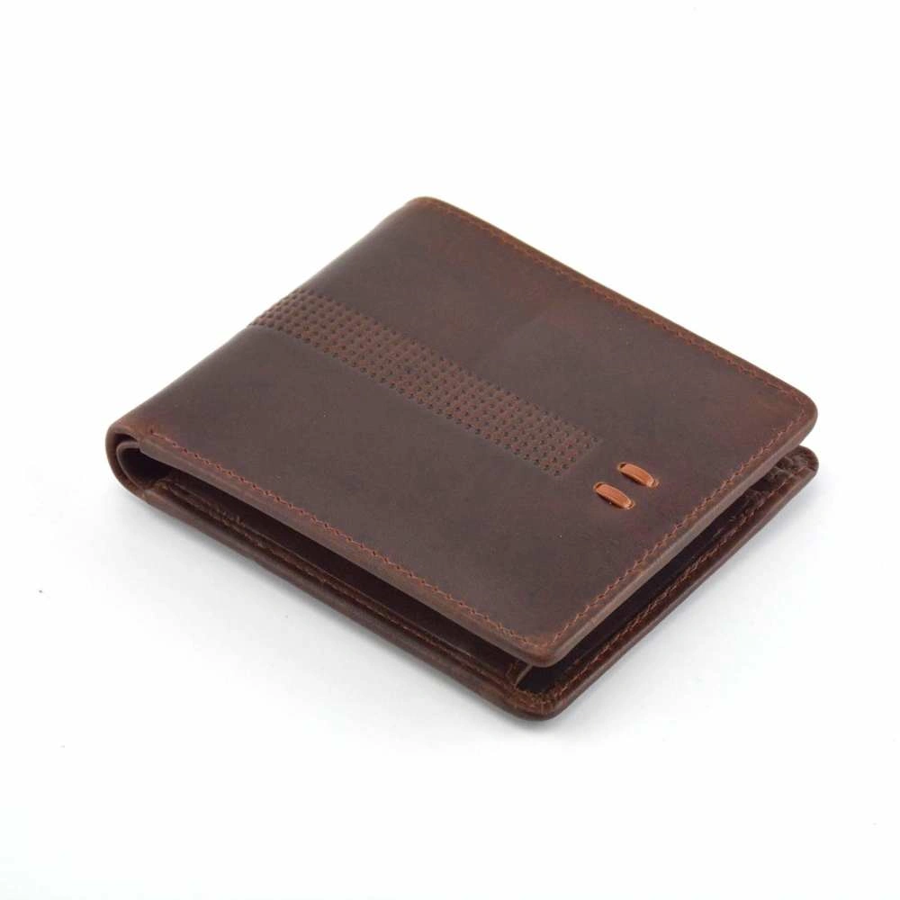 OIL PULL UP MEN DESIGN LEATHER WALLET-1